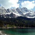 Eibsee mit Zugspitzmassiv