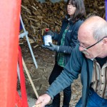 Vorbereitungen Outdoor-Ausstellung 2012