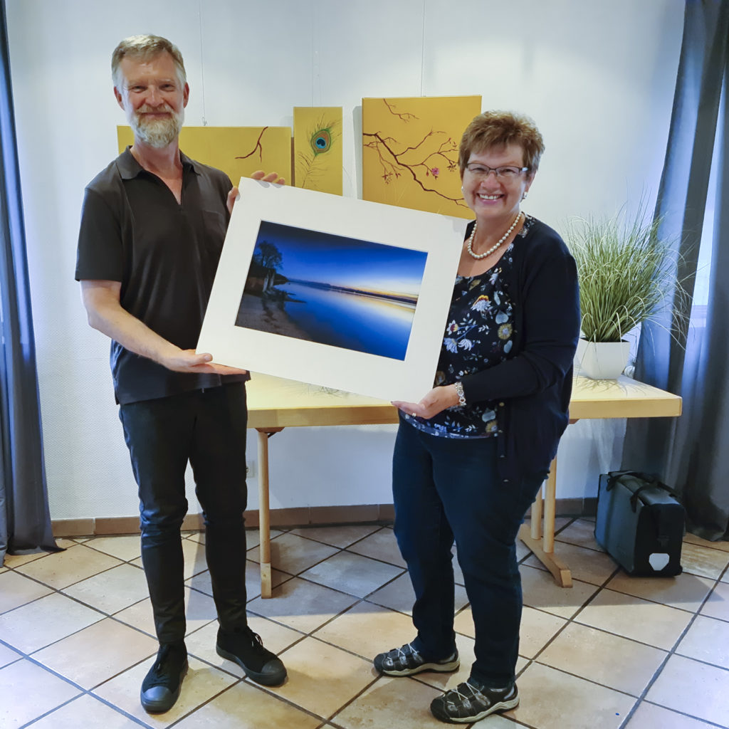 Gewinnerin Outdoor-Ausstellung