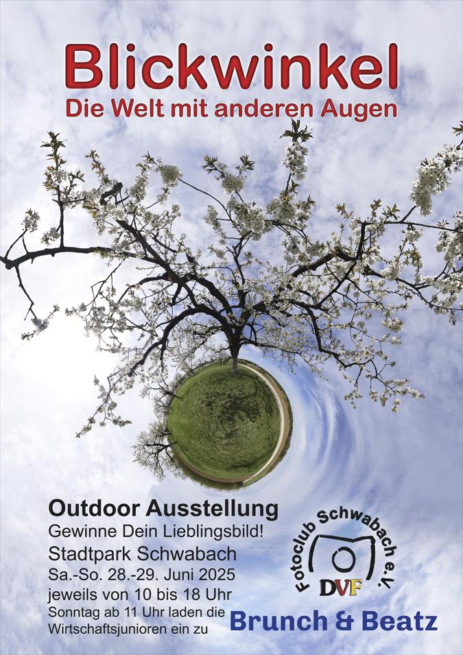 Flyer Fotoclub Ausstellung 2025
